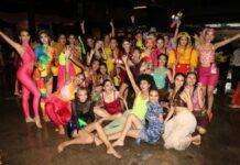 77 สาวงาม “มิสแกรนด์” อดใจไม่ไหว ชวนกันเล่นน้ำสงกรานต์ชุ่มฉ่ำ