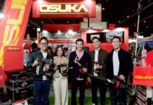 OSUKA แบรนด์เครื่องมือช่างและสวนไร้สาย เปิดตัวพรีเซ็นเตอร์คนแรก “ชาคริต แย้มนาม”